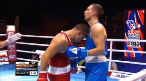 Round of 16 (91kg)  PANTALEEV Radoslav (BUL) vs TAMASAUSKAS Tadas (LTU) /AIBA World 2019