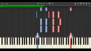 Ib "古い人形/Old Doll" [うごくえほん/Moving Storybook] - Piano Synthesia tutorial