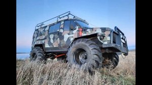 Самодельный внедорожник на базе Газели и Шишиги