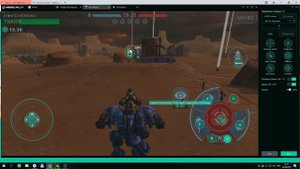 MEmu: War Robots Control Settings / Настройка управления War Robots
