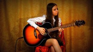 Если б небыло тебя на гитаре Joe Dassin - Et si tu n'existais pas on classical guitar