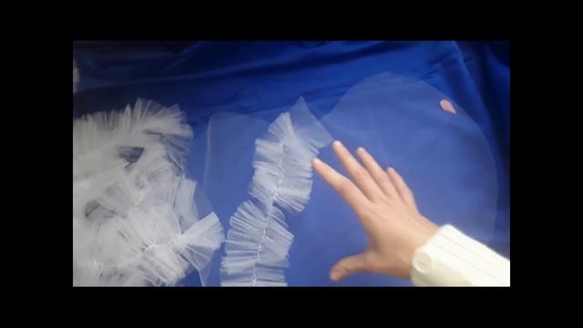 мастер класс пелеринка из фатина. 1 часть.