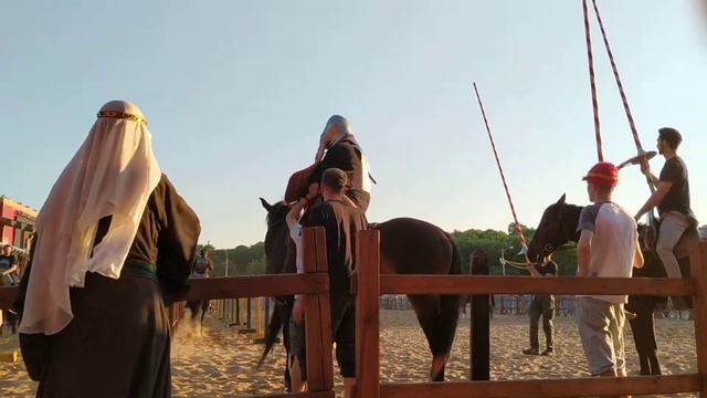 Рыцарский турнир, подготовка. Времена и эпохи. Игра престолов. смотреть онлайн