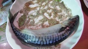 ОЧЕНЬ ВКУСНАЯ СКУМБРИЯ пряного посола. Сухой посол скумбрии