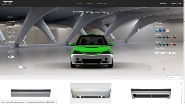 Tuning DACIA SOLENZA Online смотреть онлайн