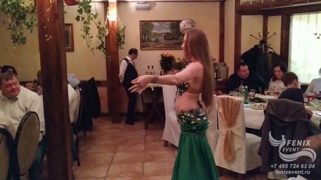 Заказать танец живота на праздник, свадьбу, корпоратив в Москве - восточный танец  на юбилей -Малика