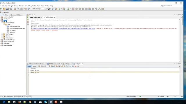 Read/Write Ini File in Java / JavaFX / Java FXML with INI4J library in Netbeans 8.1
