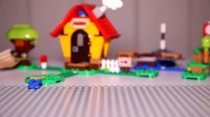 Lego Super Mario 71367 Mario’s House & Yoshi with 71366 Boomer Bill Barrage Speed Build