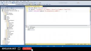 Sql Server nivel Intermedio | Manipular texto con formato JSON en transact-sql | #3