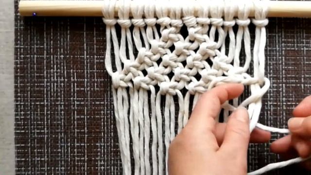 DIY Macrame | Макраме для начинающих | Круглая салфетка под горячее