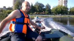 Водное катание на тюбинге ватрушке