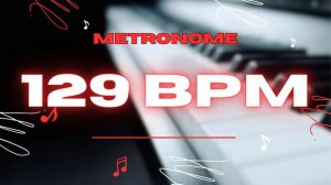 129 BPM - 1 Hour Metronome