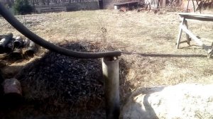 Колодец углубление насосом