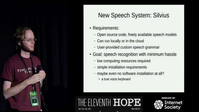 The Eleventh HOPE (2016): Coding by Voice with Open Source Speech Recognition смотреть онлайн