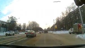 Автоинструктор Рязань. Экзаменационный маршрут зимой. ч 1