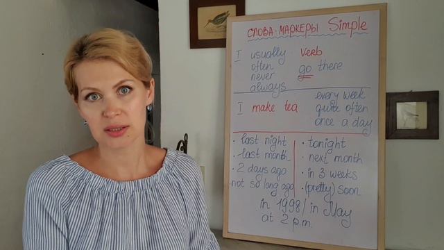 Когда употребляются времена группы SIMPLE? Английский за 10 уроков. УРОК 6.