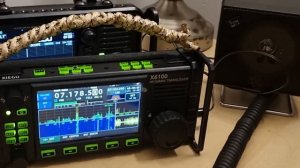 ICOM IC-705, XIEGU X6100 External Speaker (ICOM. SP7) Comparison