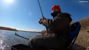 Супер рыбалка на Маныче. Ловим на фидер с оператором Михаилом