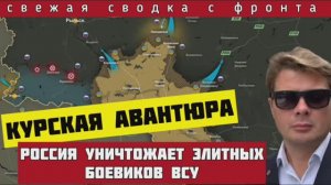 Сводка за 19 августа🔴ВСУ бросили лучшие силы на Курскую авантюру. КАТАСТРОФА под Селидово