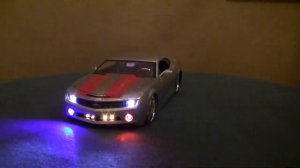 Toys Custom Built 1/18 Scale Unmarked Police Car Chevrolet 2006 Camaro