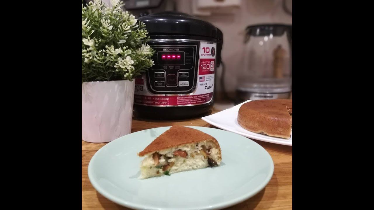Вкуснейший заливной пирог в мультиварке. Экономное меню.