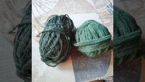 сумка из пластиковой канвы с вышивкой и подкладкой .mp4