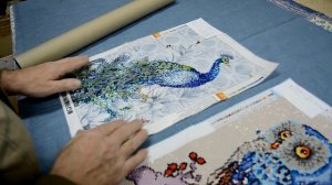 Как перевозить алмазную вышивку. Советы багетного мастера