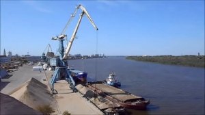 Астрахань. Порт.