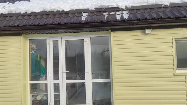 Фасад. Корабельная доска: слоновая кость. Курган. П. Зайково. смотреть онлайн