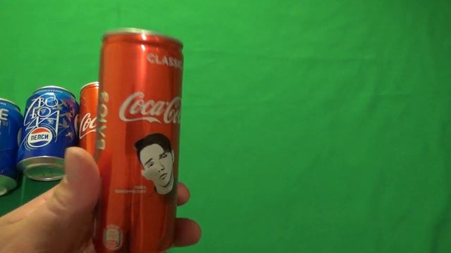 Моя небольшая коллекция алюминиевых баночек из под газировки смотреть онлайн