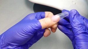 Наращивание на гелевые типсы с Алиэкспресс на полигель