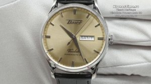 Обзор швейцарских часов Tissot Heritage Visodate Powermatic 80 T118.430.16.021.00 - KronosTime.RU