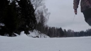 Наловил и закоптил! Ловля на балансир в глухозимье. Подмосковье.