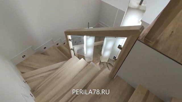 Перила из стекла. Стеклянные перила.