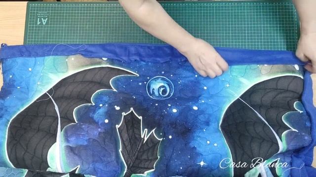 Стёганное одеяло из ткани Магнатекс/ Шикарный результат!