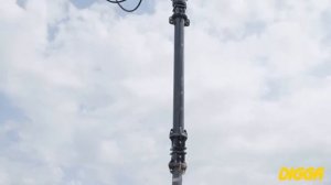 Гидробур Digga PD25 в работе на экскаваторе