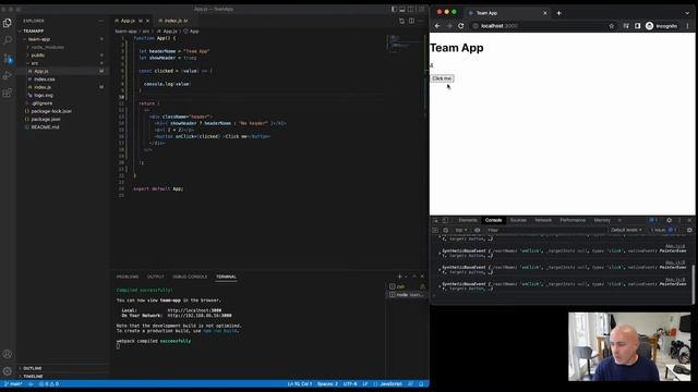 React JS Crash Course for Beginners - E2 - JSX & Styles
