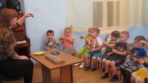 Музыкальное занятие во второй младшей группе