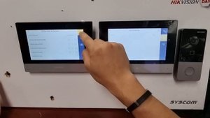 Personalizar nombre de extensión en monitor esclavo DS-KH6320-WTE1