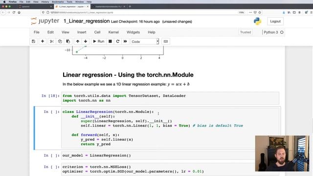 PyTorch - Linear Regression implementation
