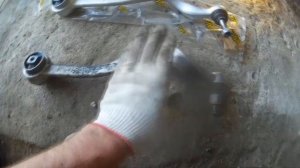 Замена переднего кривого рычага, термостат тоже под замену, БМВ е39.