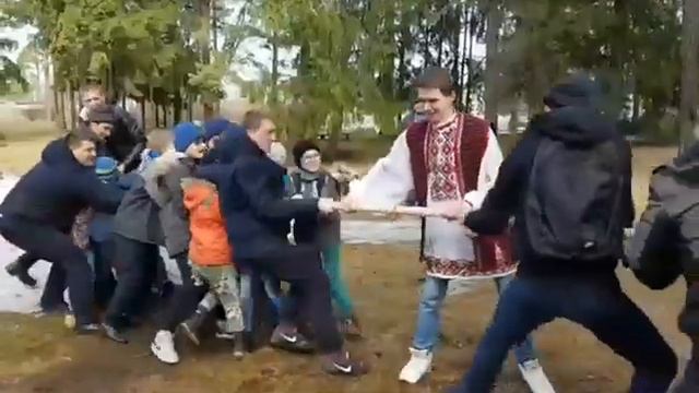 Масленица - 2019. В Червене проводили зиму
