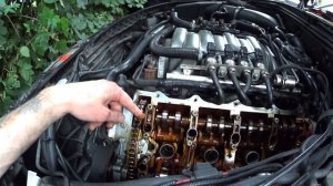 Audi A8 D3 4E 4,2L BFM замена цепи, гидронатяжителя