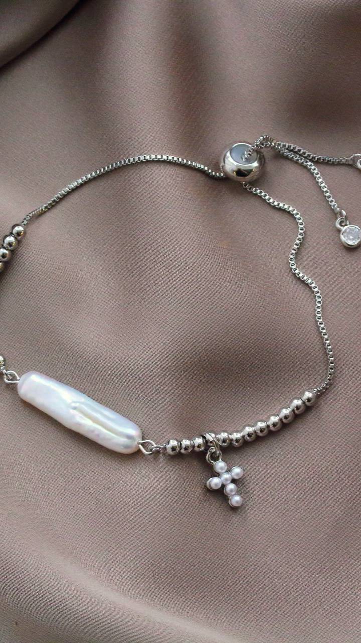 Браслет с жемчугом. Вдохновение.