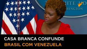 Fiasco? Porta-voz de Biden confunde Brasil com Venezuela