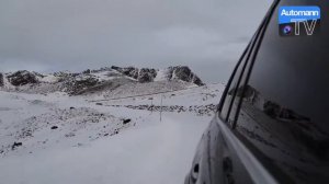 МЕРСЕДЕС GLS 500 2017 455лс заснеженный тест драйв