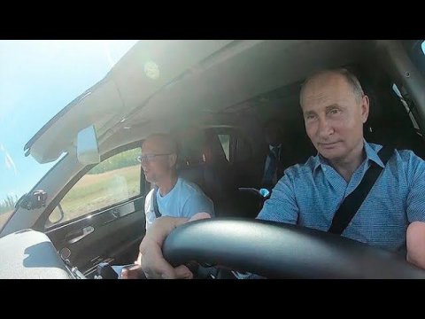 Путин открыл трассу "Таврида" в Крыму