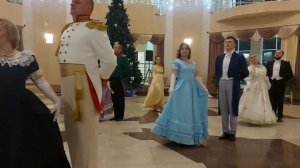 Реконструкция бала XIX столетия в Большом Болдине