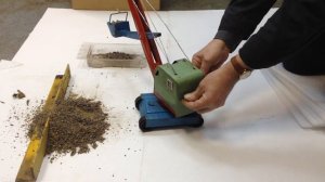 Игрушка СССР. АЗЛК экскаватор жестяной, 1982 г.