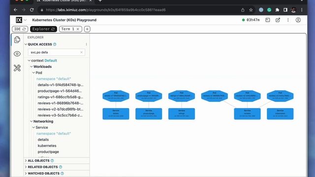 Kubernetes Explorer - Cluster Resources Quickly Access